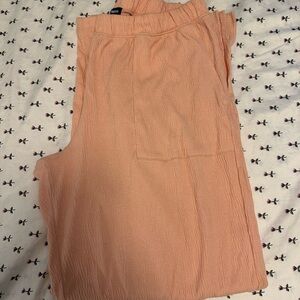 GAP Textured Peach Women's Pull On Pant